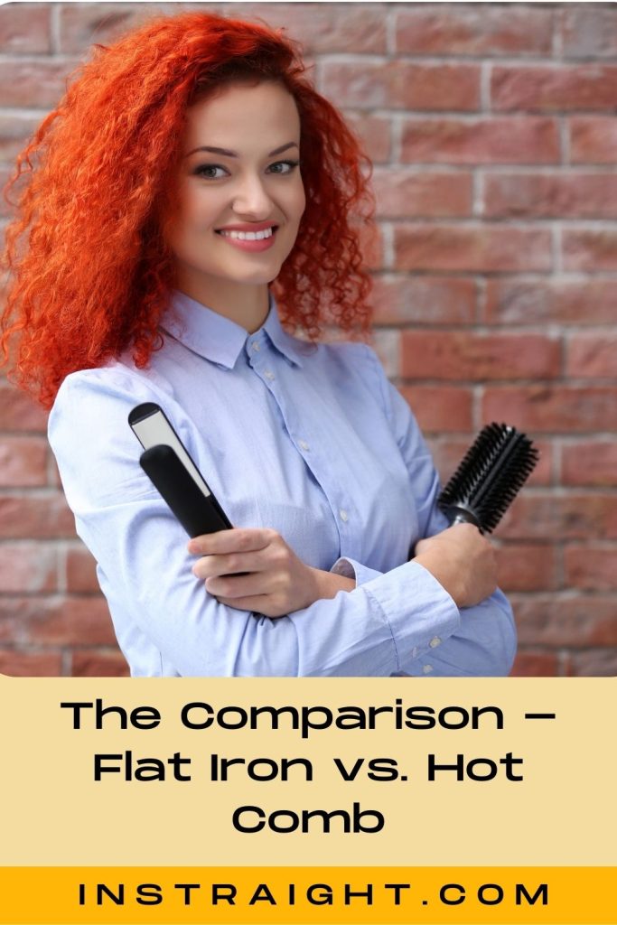 Flat Iron vs. Hot Comb